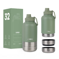 32 oz Steel Pet Water Bottle