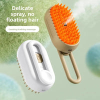 Pet Spray Massage Comb with One-Touch Function