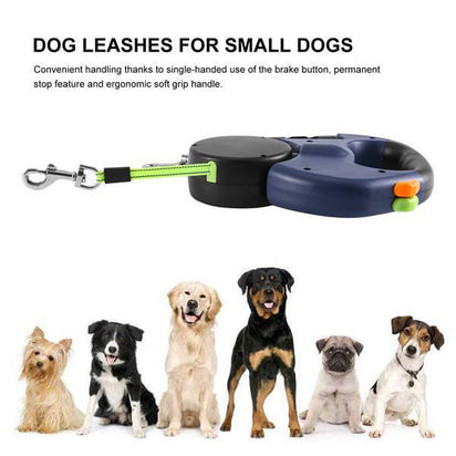 Pet Double Retractable Leash