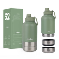 32 oz Steel Pet Water Bottle
