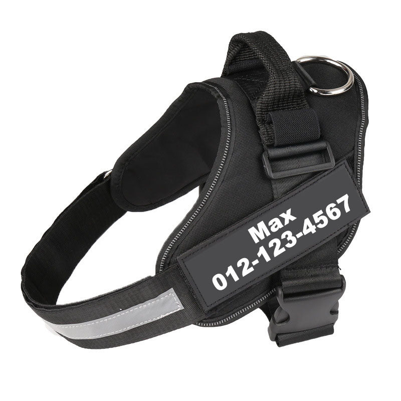 Adjustable Pet Harness Vest with Leash Hook