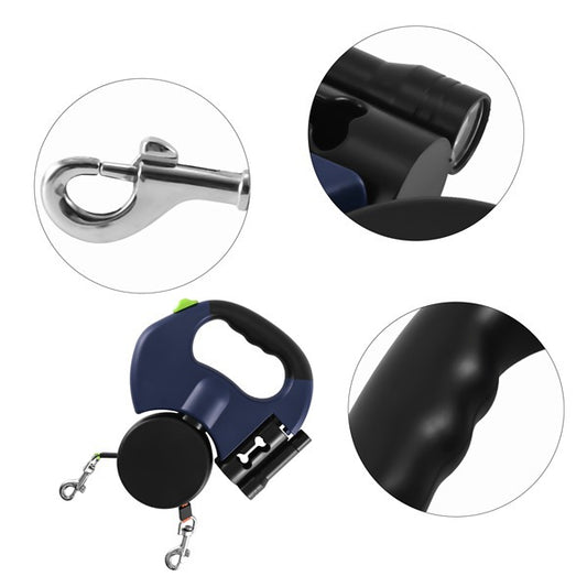 Pet Double Retractable Leash