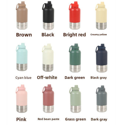 32 oz Steel Pet Water Bottle