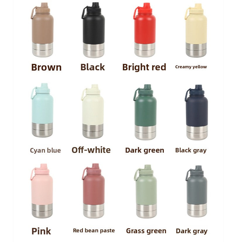 32 oz Steel Pet Water Bottle