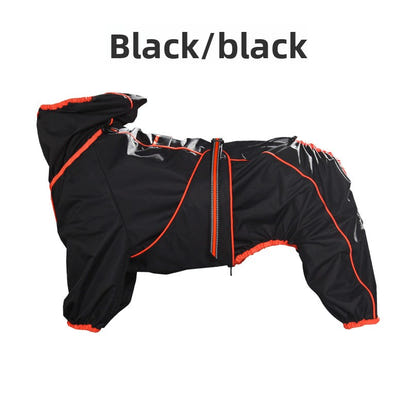 Large and medium-sized dog outdoor windbreaker