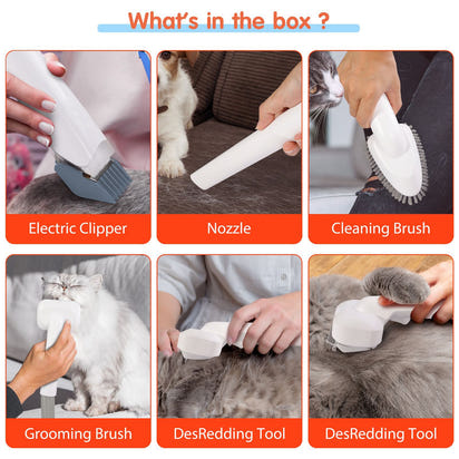 Pet multi-functional hairbrush