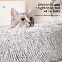 Heated Cat Bed with Adjustable Temperature and Washable Cover