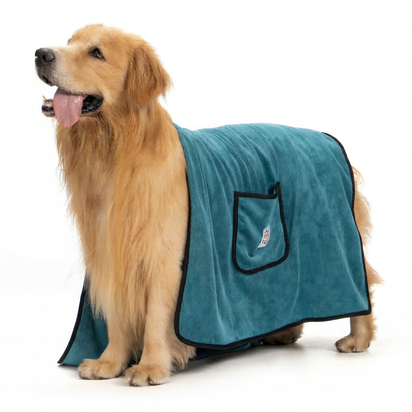 Pet towel dog bath towel super absorbent quick-drying pocket glove cleaning products