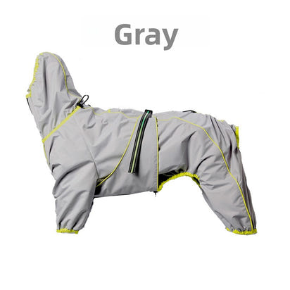 Large and medium-sized dog outdoor windbreaker