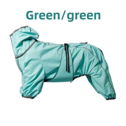 Large and medium-sized dog outdoor windbreaker