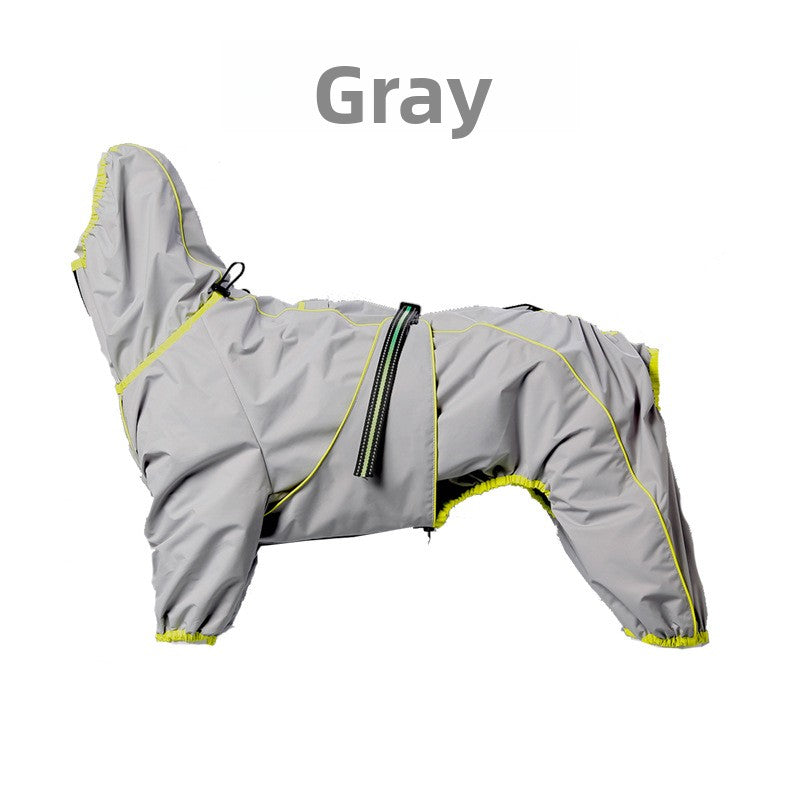 Large and medium-sized dog outdoor windbreaker