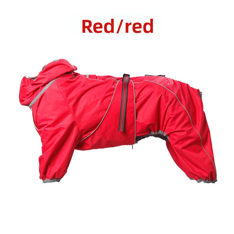 Large and medium-sized dog outdoor windbreaker